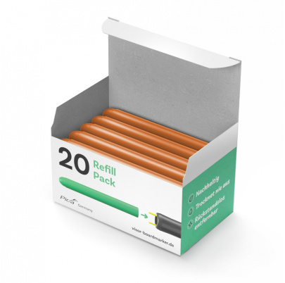 VISOR náplne 20 – jednotlivé farby na dopĺňanie