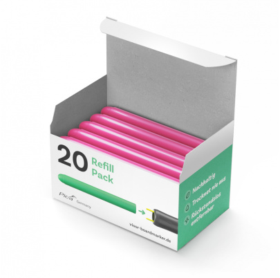 VISOR náplne 20 – jednotlivé farby na dopĺňanie