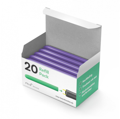 VISOR náplne 20 – jednotlivé farby na dopĺňanie