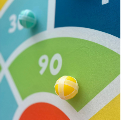 XXL Terč s loptičkami