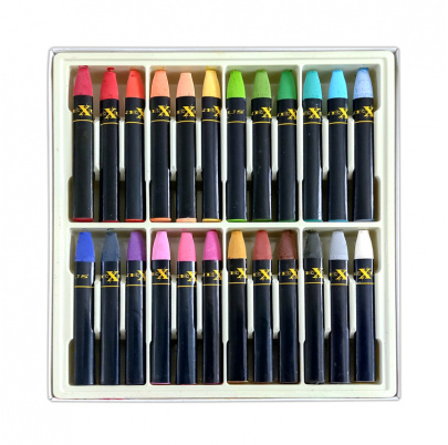 Olejové pastelky - trojhranné