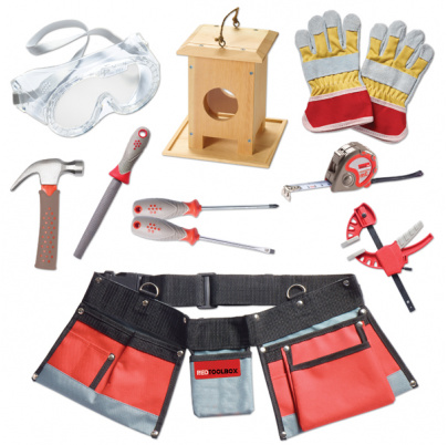 Sada náradia s drevenou súpravou pre začiatočníkov