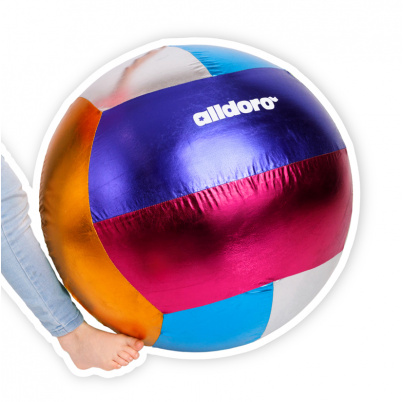 XXL Metalická lopta