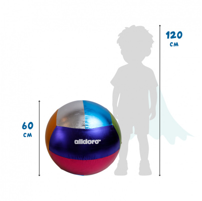 XXL Metalická lopta