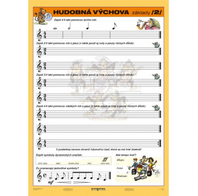 Hudobná výchova, II. diel