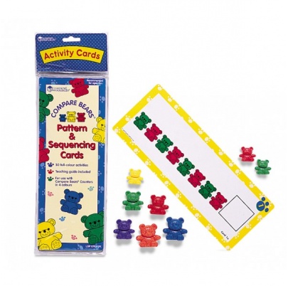 Medvedie rodiny, vzorové kartičky