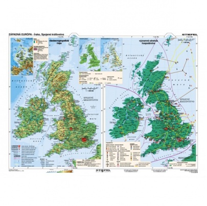 Západná Európa - všeobecnogeografická/hospodárska