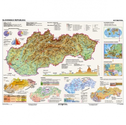 Slovensko - na tematických mapách