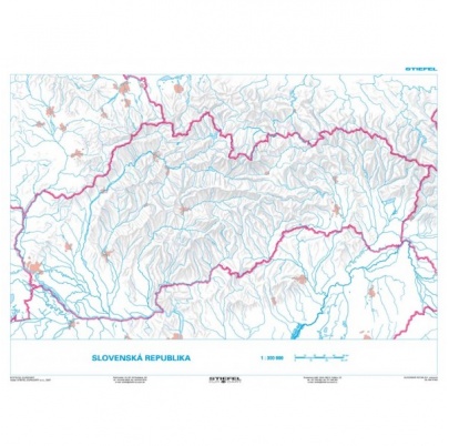 SR - pracovná mapa