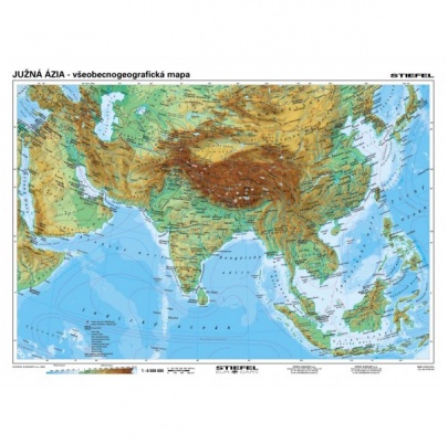 Južná Ázia - všeobecnogeografická