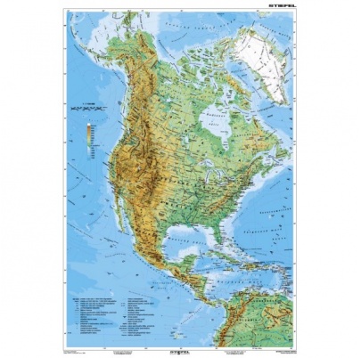 Severná Amerika - všeobecnogeografická