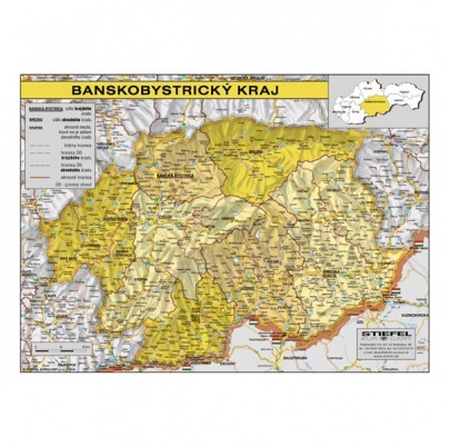 Banskobystrický kraj, 140x100 cm
