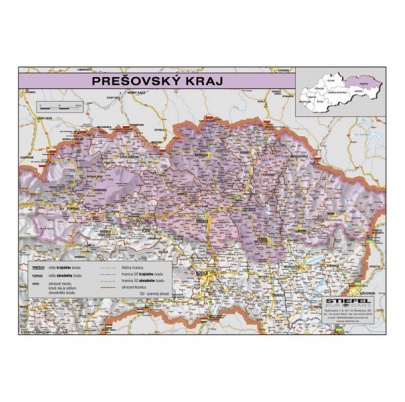 Prešovský kraj, 140x100 cm