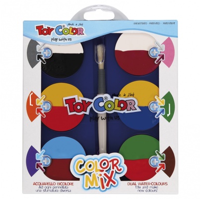 Vodové farby MAXI - COLORMIX