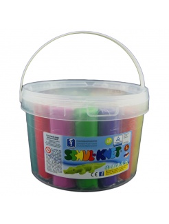 Školská plastelína (neschnúca) - veľké vedierko - 2600 g