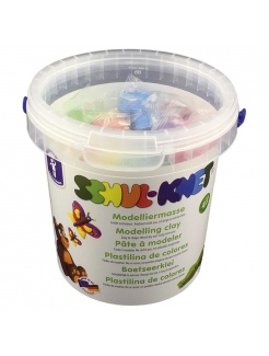 Školská plastelína (neschnúca) - malé vedierko - 900 g