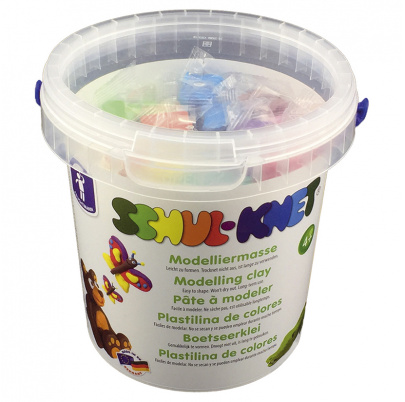 Školská plastelína (neschnúca) - malé vedierko