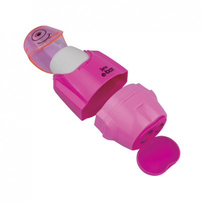 e-BOT - duálne strúhadlo s gumou a emóciou