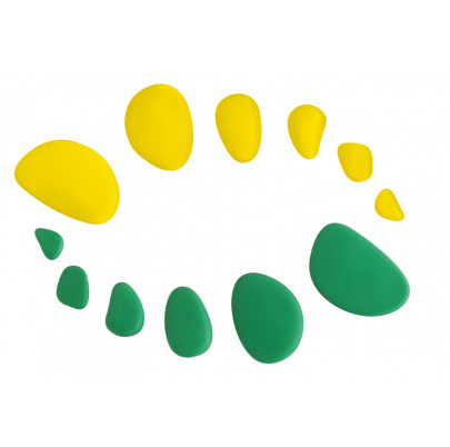 Farebné kamene - triedna sada