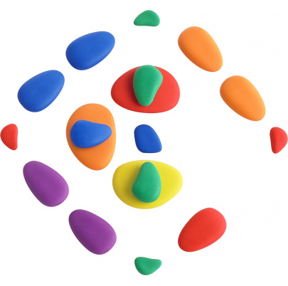 Farebné kamene - triedna sada