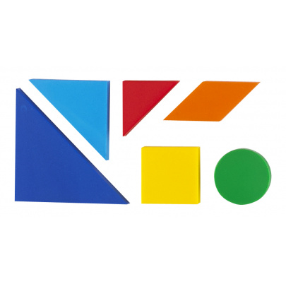 Sada farebných tvarov s aktivitami