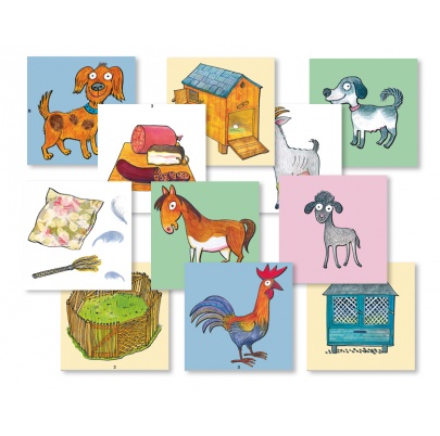 Tematické kartičky - Domáce zvieratá