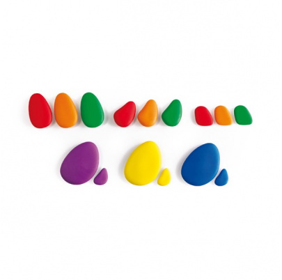 Farebné kamene - základná sada