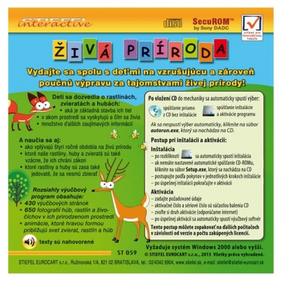 Živá príroda pre MŠ (DL)