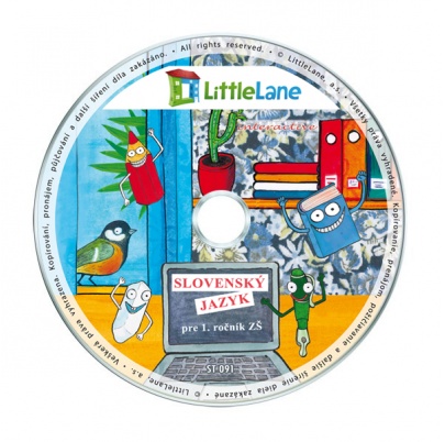Slovenský jazyk pre 1. ročník ZŠ (DL)