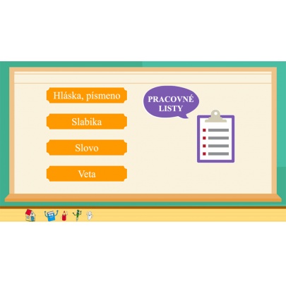 Slovenský jazyk pre 1. ročník ZŠ (DL)