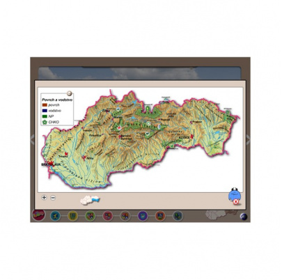 Samosprávne kraje SR (DL)