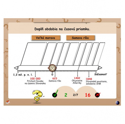 Objavujeme dejiny Slovenska - cvičenia (DL)