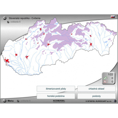 Slovenská republika - testy a cvičenia (DL) 