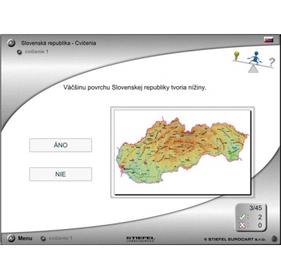 Slovenská republika - testy a cvičenia (SL) 