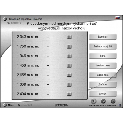 Slovenská republika - testy a cvičenia (SL) 