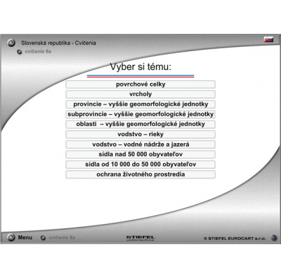 Slovenská republika - testy a cvičenia (SL) 