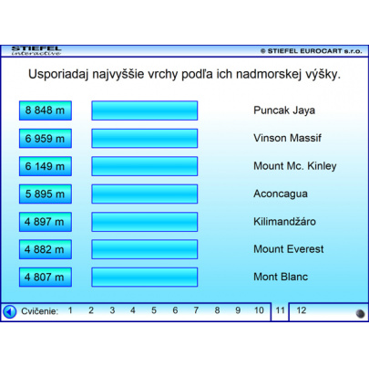 Základy kartografie - testy a cvičenia (SL)