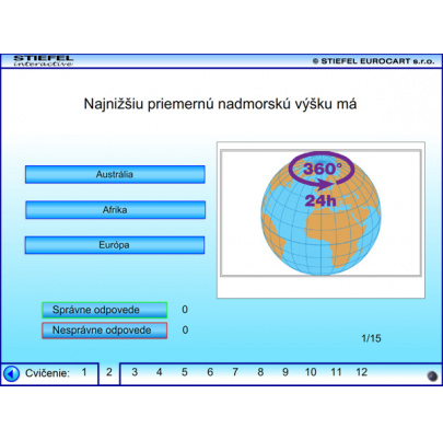 Základy kartografie - testy a cvičenia (DL)