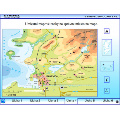 Základy kartografie - testy a cvičenia (DL)