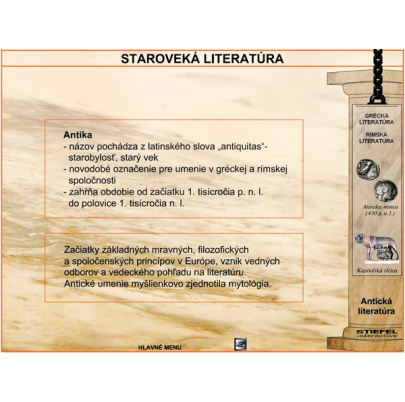 Staroveká literatúra (SL)