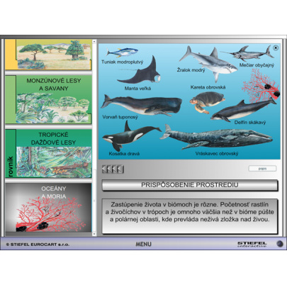 Prírodné oblasti Zeme (SL)