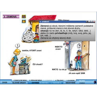 Slovné druhy - prehľad (DL)