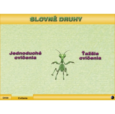 Slovné druhy - prehľad (DL)