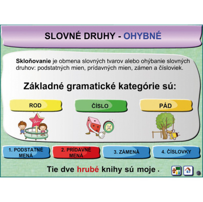 Slovné druhy - skloňovanie (DL)