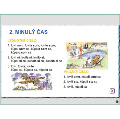 Slovné druhy - časovanie (DL)