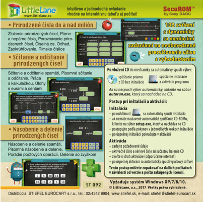 Matematika pre 5. ročník ZŠ, I. diel (SL)