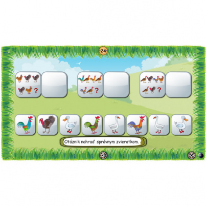 Edukačné hry 1 - domáce zvieratá (SL)