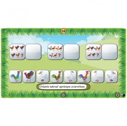 Edukačné hry 1 - domáce zvieratá (DL)