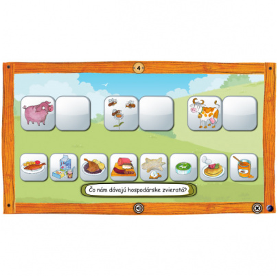 Edukačné hry 1 - domáce zvieratá (SIA5)