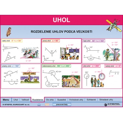 Geometria - uhol (SL)